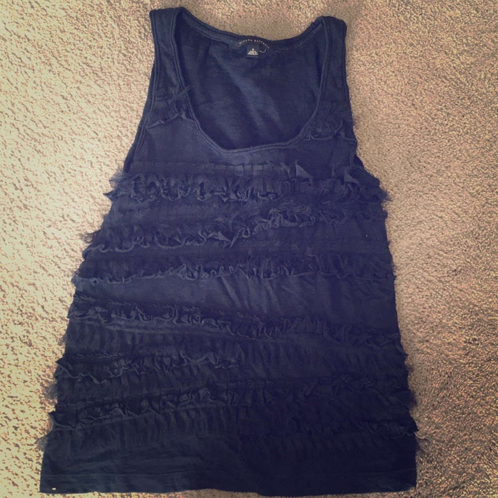 navy blue tank top